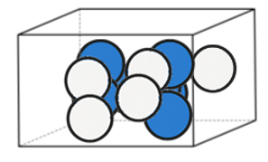 Một bình đựng 50 viên bi kích thước, chất liệu như nhau, trong đó có 30 viên bi xanh và 20 viên bi trắng.