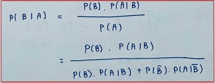 Công thức Bayes